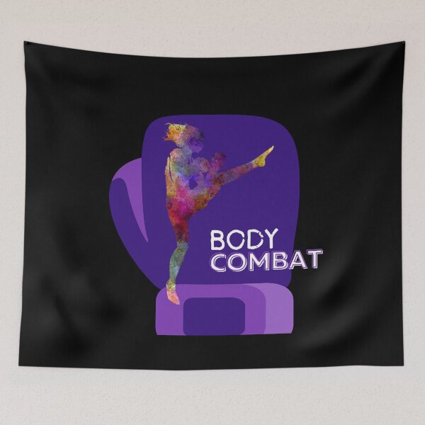 Item preview, Body Combat Cute Girl Kick designed and sold by Cute-Jory-Store.