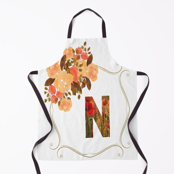 Item preview, Initial N Flowers Design, Monogram with Flowers, Initial Gifts for Her- designed and sold by bartdesigner.