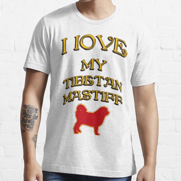 I Love my dog. Dog breed name and dog silhouette Essential T-Shirt