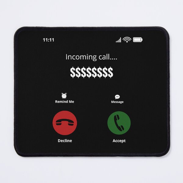 Item preview, Incoming Call Dollar Sign - Dollar Sign Call Screen designed and sold by universegrace.