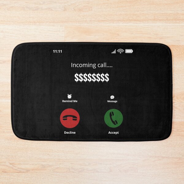 Item preview, Incoming Call Dollar Sign - Dollar Sign Call Screen designed and sold by universegrace.