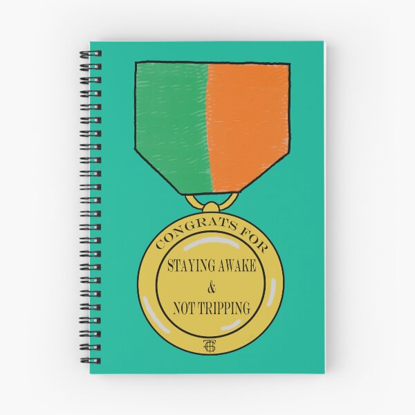 Item preview, Staying Awake & Not Tripping Medal designed and sold by Sparabel Productions.