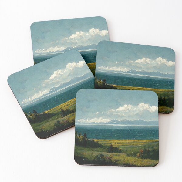 Item preview, Sea View Near Rocky Mountains designed and sold by john-ess.
