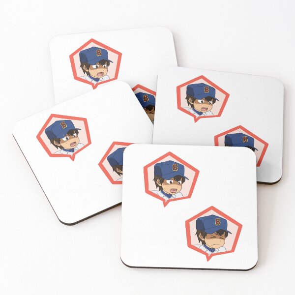 Item preview, cute chibi sawamura eijun emotes pack designed and sold by Dazely.