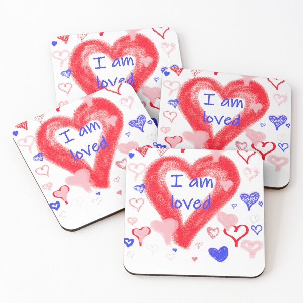 Item preview, I Am Loved * designed and sold by Sarcasmagic.