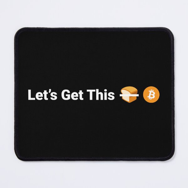 Item preview, Let's Get This Bread Bitcoin designed and sold by AndreMonthy.