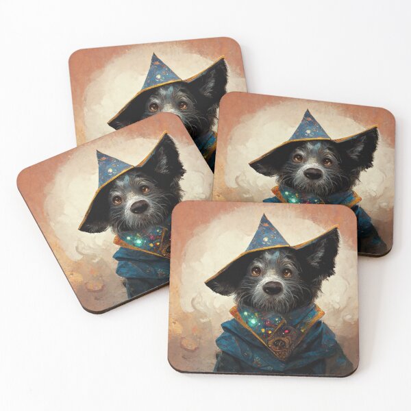 Item preview, Terrier Border Collie Mix Wizard designed and sold by MilesJager.
