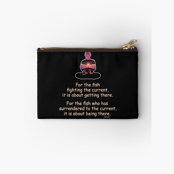 Item preview, For The Fish Fighting The Current - Quote from Sei Iam designed and sold by Raven’s Wing Studio.