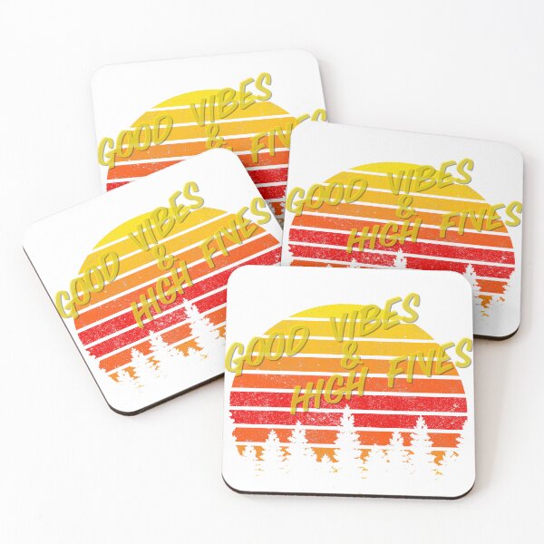 Item preview, Good Vibes & High Fives designed and sold by Sarcasmagic.