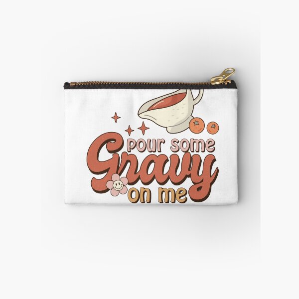 Item preview, Pour Some Gravy on Me, Funny Retro Vintage Thanksgiving Groovy designed and sold by andieartco.