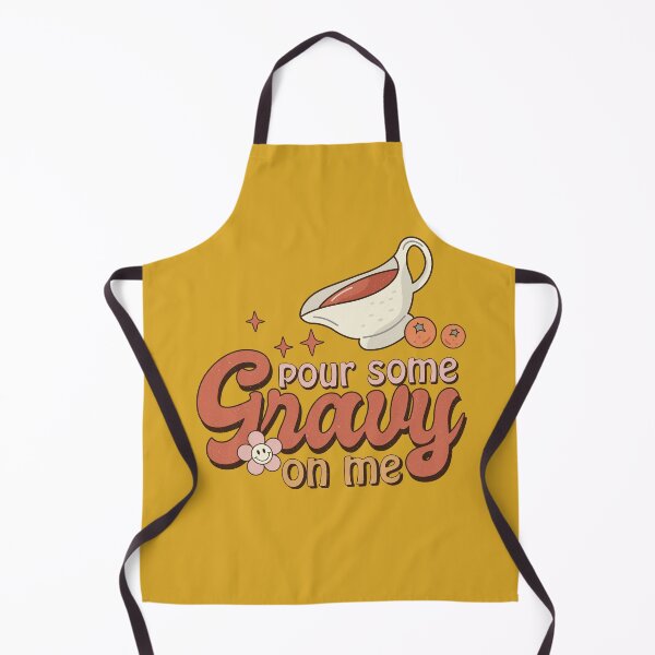 Artikelvorschau, Gießen Sie etwas Soße auf mich, lustiges Retro Vintage Thanksgiving Groovy entworfen und verkauft von andieartco.