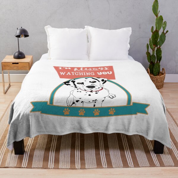 Artikelvorschau, Ich beobachte dich immer - lustiges dalmatinisches Design entworfen und verkauft von ThreadlyAndCo.