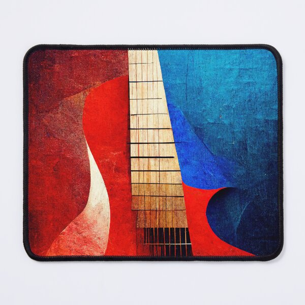 Item preview, Abstract Guitar print designed and sold by ThePurpleMelon.