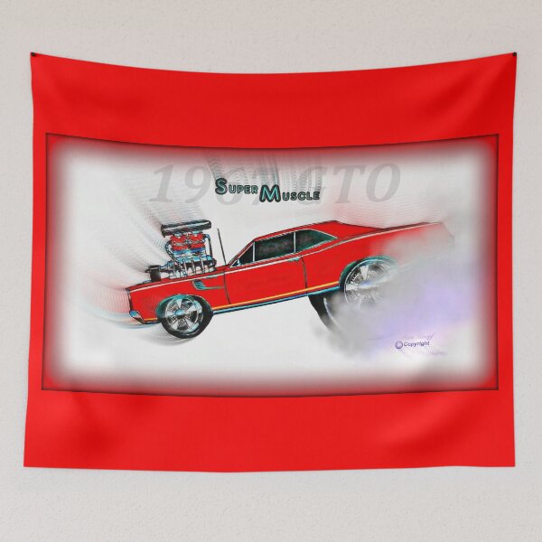 Item preview, Muscle Cars //  Super Muscle GTO! designed and sold by Imagin8er.