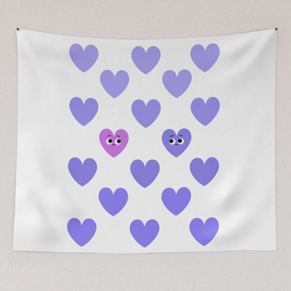 Item preview, Pink and purple heart designed and sold by Megurix.