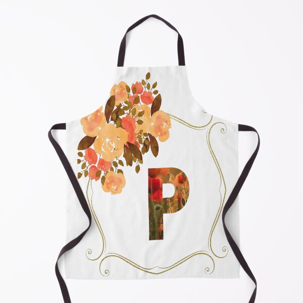 Item preview, Initial P Flowers Design, Monogram with Flowers, Initial Gifts for Her- designed and sold by bartdesigner.