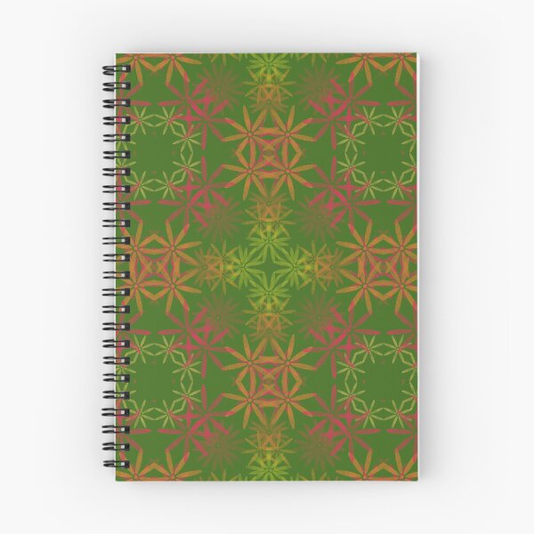 Item preview, Daisy flowers with yellow green background, unique hand drawn geometric repeating pattern - WelshDesigns designed and sold by welshdesigns.
