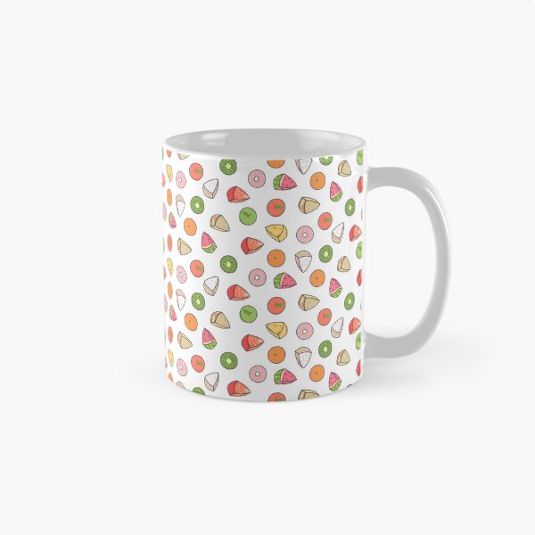 Item preview, Cutesy Snacks Ditsy designed and sold by sarahmutter.