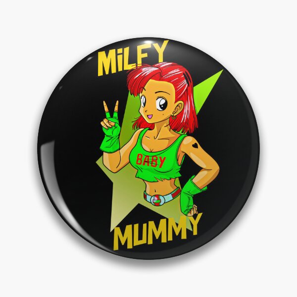 Aperçu de l'œuvre Momie Milfy/Ginger Girl/Green Neon Cute Lady Gift For A Hot Mom/Funny créée et vendue par ChristabellaWwMS.