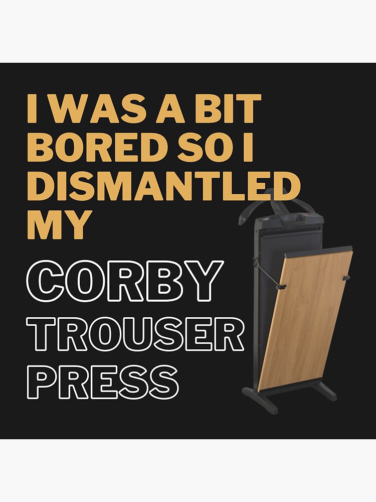 Corby 4400 Trouser Press in Walnut - UK Plug | Trouser Press