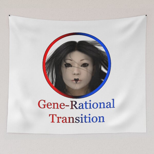Item preview, Fantasy Generational Transition Geisha T-Shirt designed and sold by Luciusinfabula.