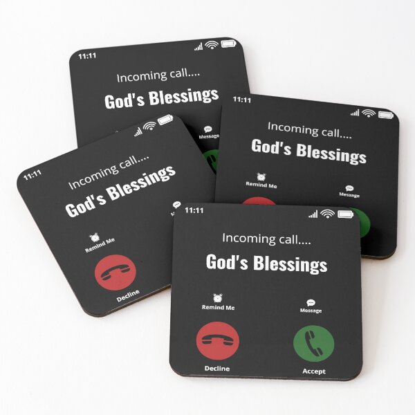 Item preview, Incoming Call God's Blessings - God's Blessings Call Screen designed and sold by universegrace.