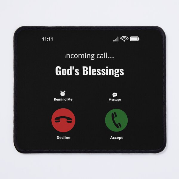 Item preview, Incoming Call God's Blessings - God's Blessings Call Screen designed and sold by universegrace.