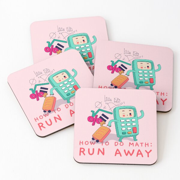 Item preview, How to do math, run away designed and sold by KonichiwaCutie.