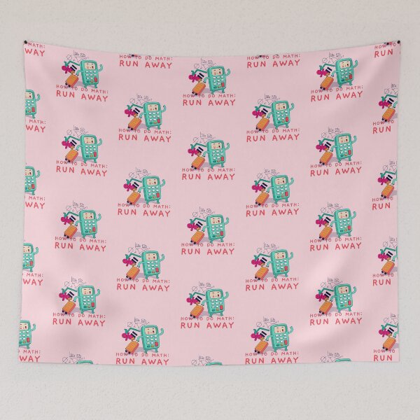 Item preview, How to do math, run away designed and sold by KonichiwaCutie.