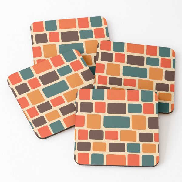 Item preview, Mid Century Modern Square Pattern designed and sold by visionaryberry.