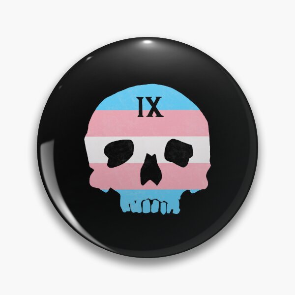 Item preview, Ninth House (Trans Flag) designed and sold by CassTebeau.