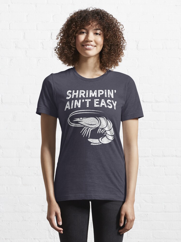 Alternate view of BJJ Shrimpin Aint Easy Light for Jiu Jitsu Essential T-Shirt