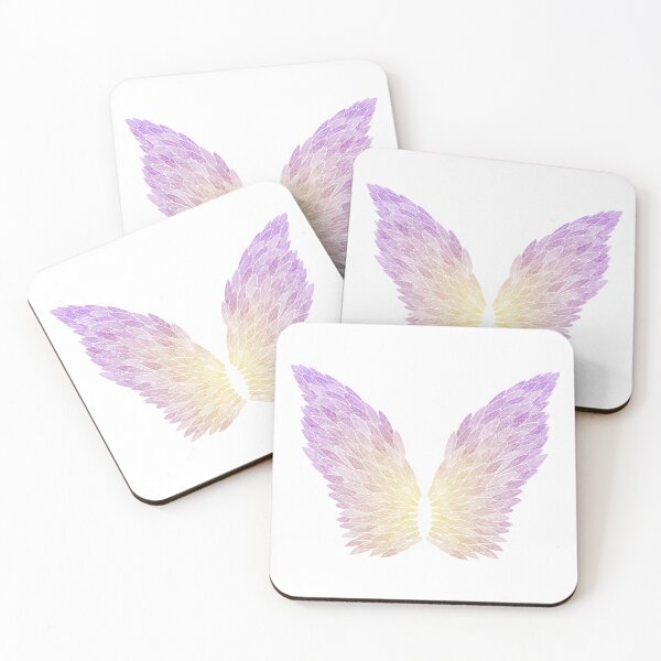 Item preview, Angel Wings - Purple and Yellow designed and sold by Marie Funseth.