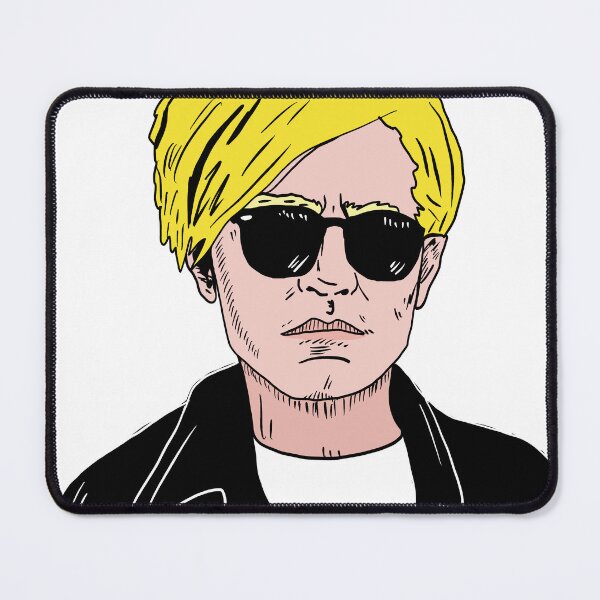 Item preview, Andy Wahrol portrait illustration designed and sold by BandyInk.