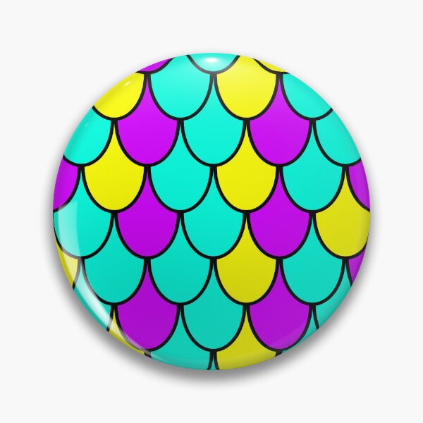 Item preview, Cartoon bright fish scales designed and sold by ReflectedCrafts.