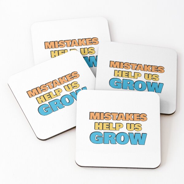 Item preview, Mistakes Help Us Grow  designed and sold by Inspirationmotivation.