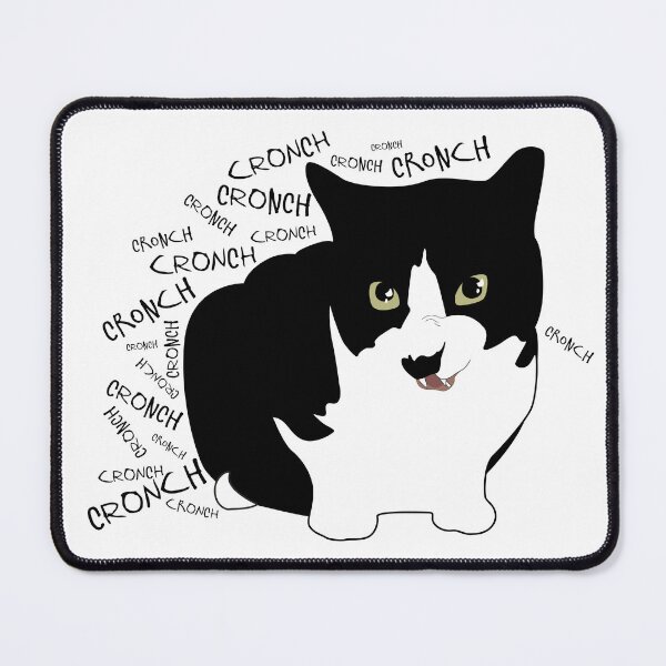 Item preview, Cronch Cronch Crunchy Kitty designed and sold by TooCoolUnicorn.