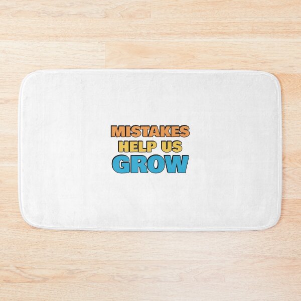 Item preview, Mistakes Help Us Grow  designed and sold by Inspirationmotivation.