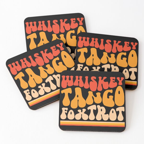 Item preview, WTF - Whiskey Tango Foxtrot Groovy Retro Design. Funny Pilot Phonetic Alphabet  designed and sold by VFRZone.