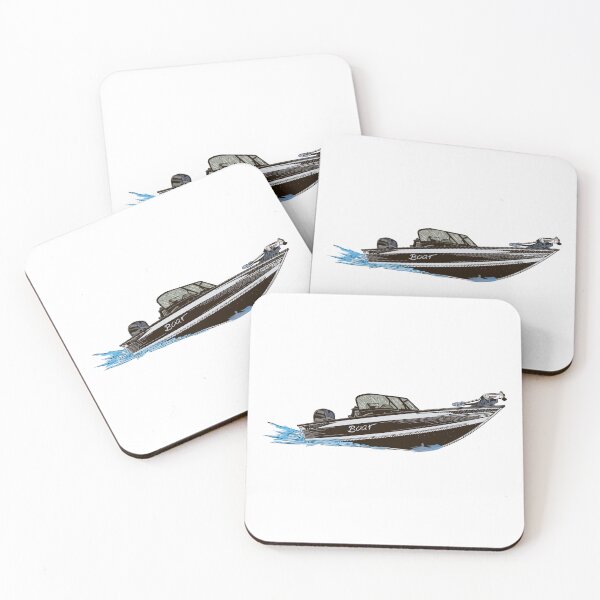 Item preview, Boat glides over the waves at high speed designed and sold by klimov0101.