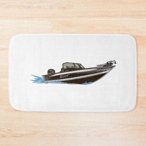 Item preview, Boat glides over the waves at high speed designed and sold by klimov0101.