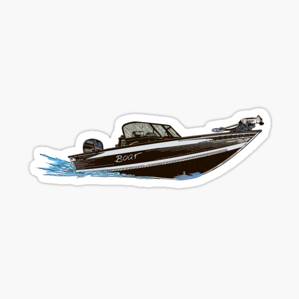 Speed Boat Stickers for Sale - Fine Art America