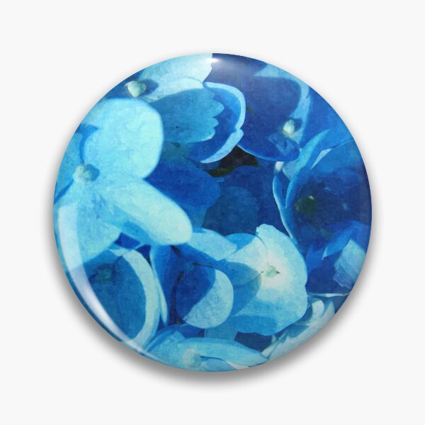 Artikelvorschau, Blue impression, summer blue hydrangea flowers entworfen und verkauft von naturematters.