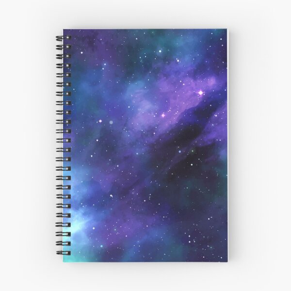 Item preview, Space clouds shine in the night pattern designed and sold by klimov0101.