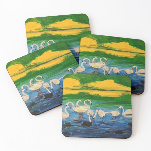 Item preview, Swans at St Margaret Loch 2 designed and sold by David Hutchison.