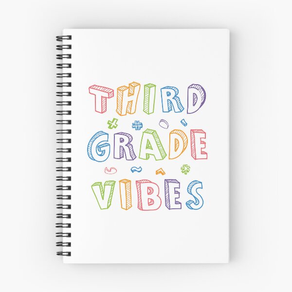 Item preview, Third grade vibes funny letters designed and sold by bolkibox.