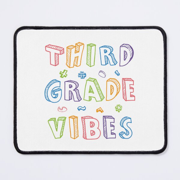 Item preview, Third grade vibes funny letters designed and sold by bolkibox.