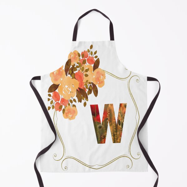Item preview, Initial W Flowers Design, Monogram with Flowers, Initial Gifts for Her- designed and sold by bartdesigner.