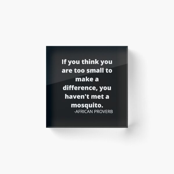 Item preview, African proverb- you can make a difference designed and sold by AfricanProverbs.