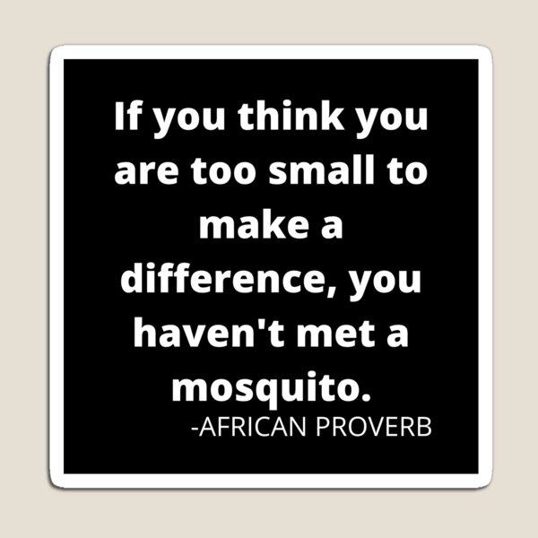 Item preview, African proverb- you can make a difference designed and sold by AfricanProverbs.